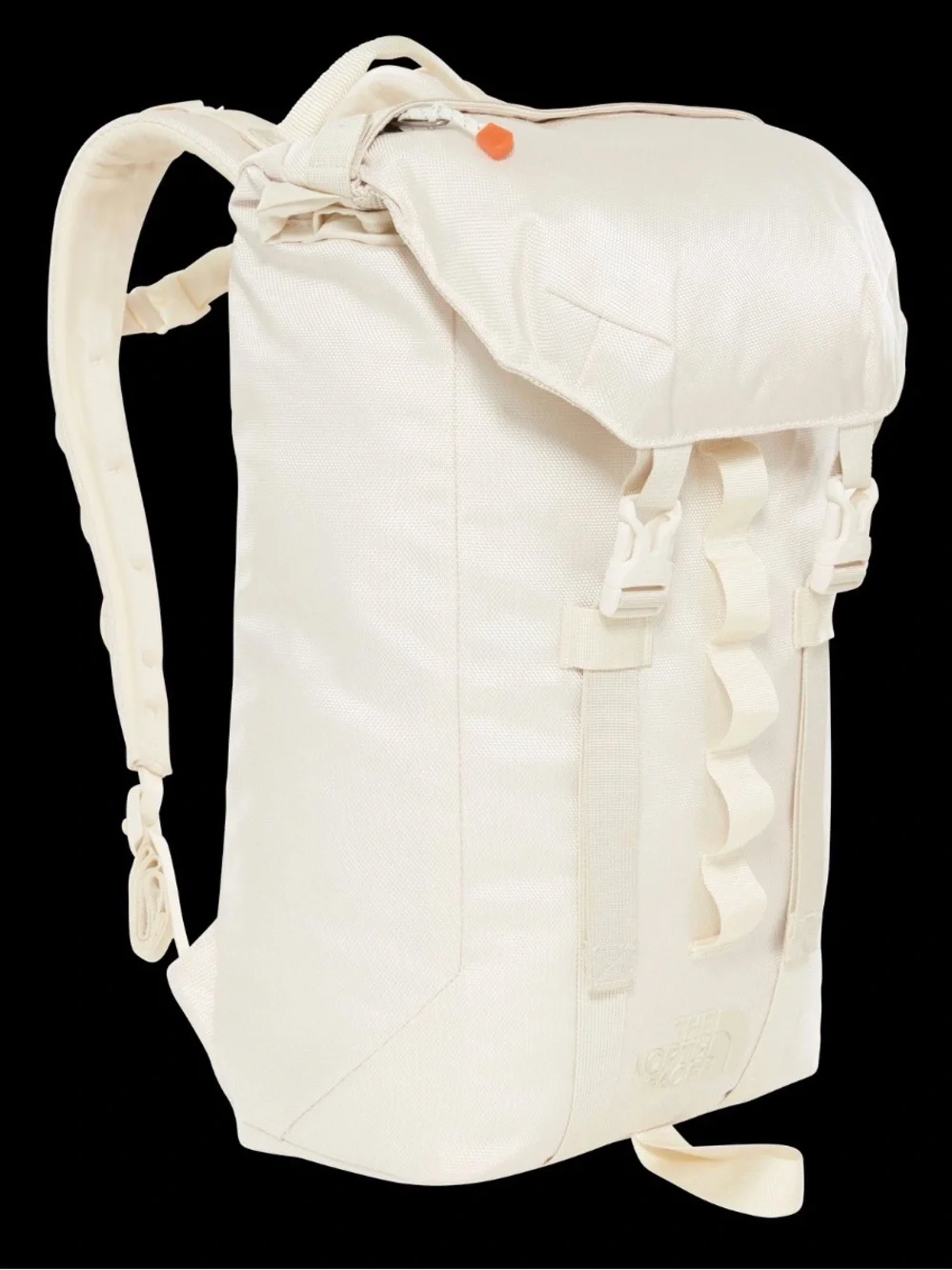 The North Face Lineage Rucksack Versatile Hiking Backpack Beige